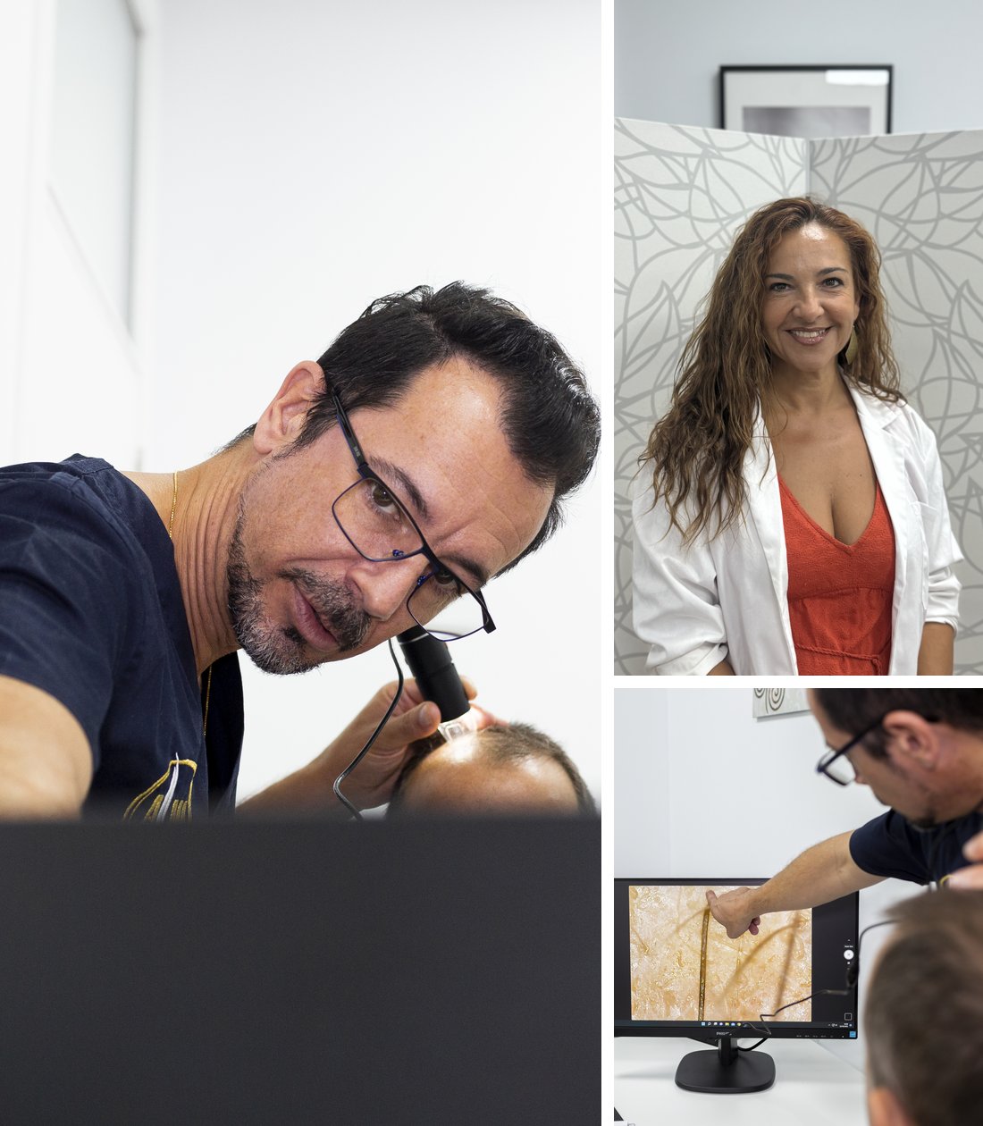 Dr. Alejandro Ramírez en su clínica de Cádiz